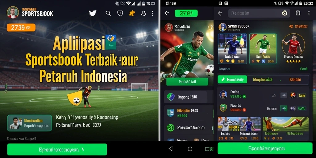 Tampilan menarik dari gameplay aplikasi Sportsbook 2739.