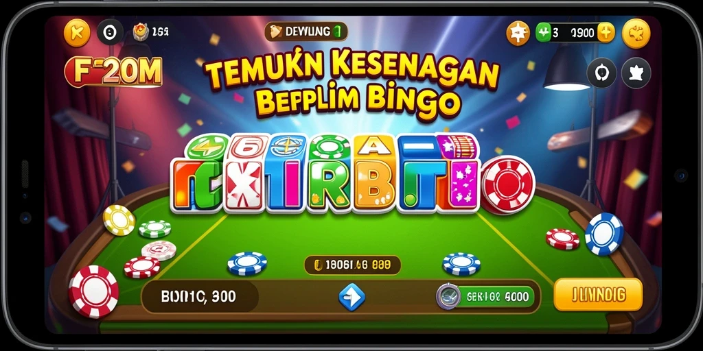 Gameplay F200M yang menegangkan dan seru dalam Bingo.