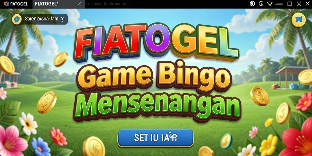 Screenshot gameplay FIATOGEL menampilkan keseruan permainan Bingo.