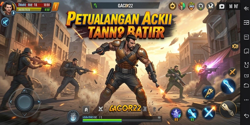Gameplay seru dan menantang di GACOR22.