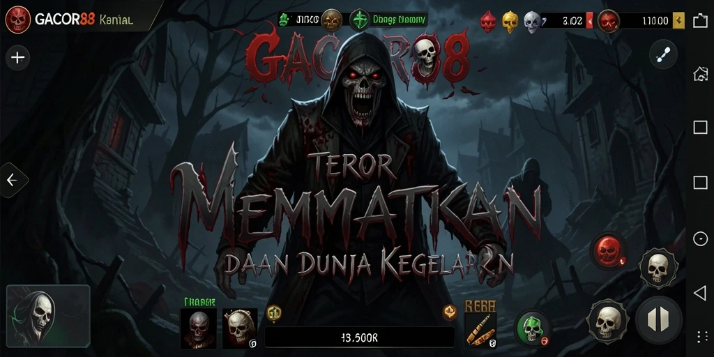 Screenshot menampilkan suasana mencekam dari gameplay GACOR88.