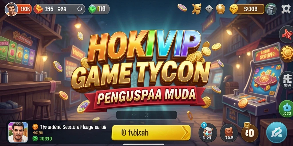 Screenshot gameplay HOKIVIP menampilkan aksi seru dalam dunia Tycoon.