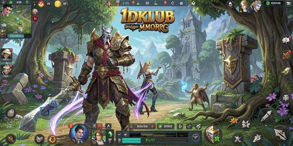 Gameplay seru dalam dunia fantasi IDKLUB yang penuh petualangan.