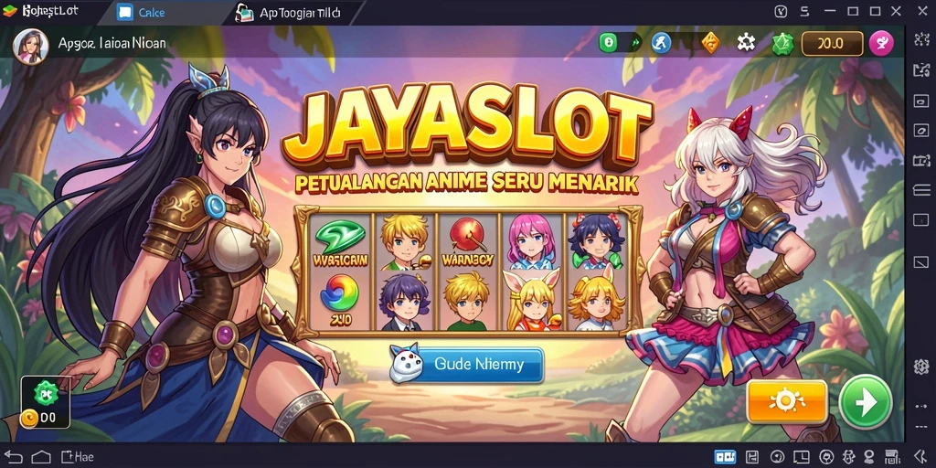 Tangkapan layar JAYASLOT menampilkan aksi seru dalam dunia Anime.