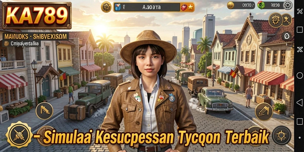 Tangkapan layar gameplay KA789 menampilkan simulasi bisnis yang seru.