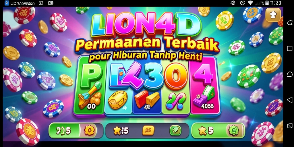 Tampilan menarik dari gameplay Bingo yang seru di LION4D.