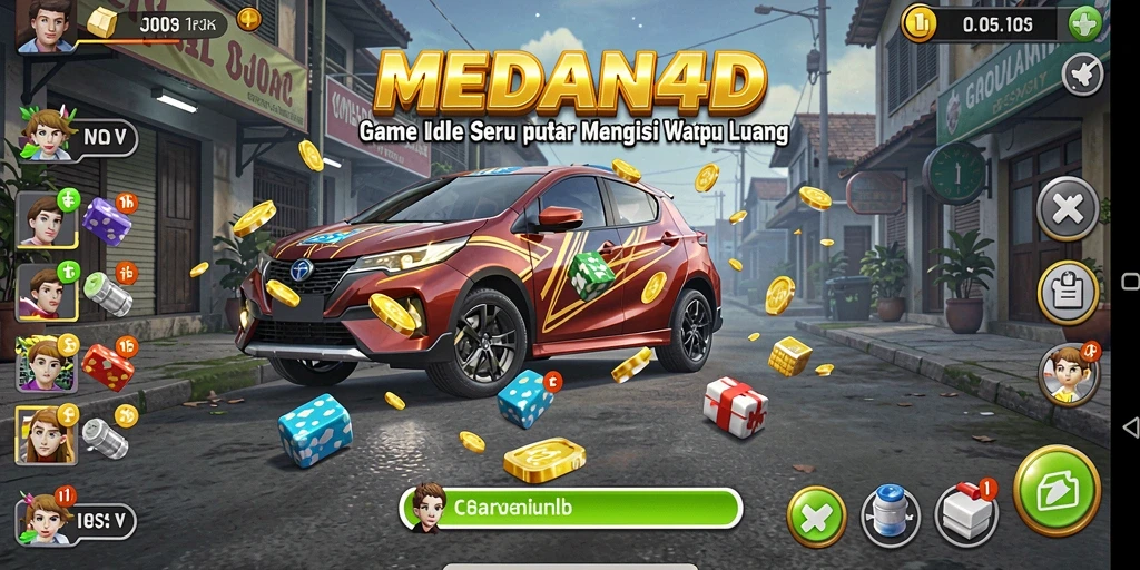 Tampilan gameplay <strong>MEDAN4D</strong> yang menarik dan sederhana.