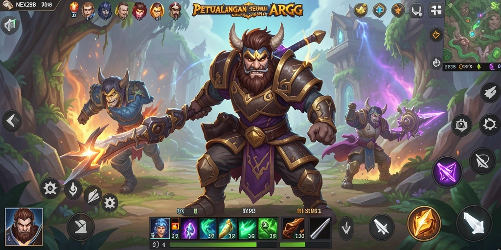 Tampilan menarik dari gameplay NEX288 dalam petualangan ARPG.