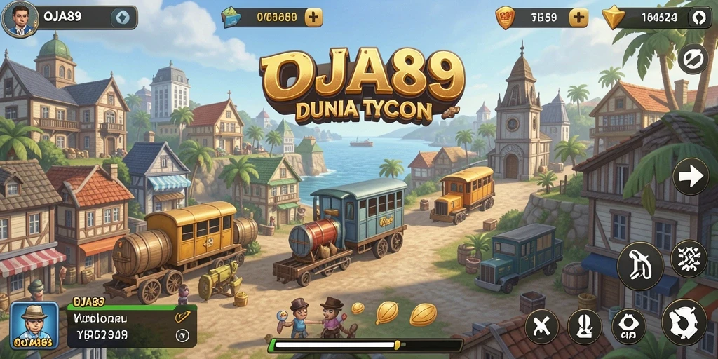 Screenshot OJA89 menampilkan gameplay yang menarik dan dinamis dalam dunia Tycoon.