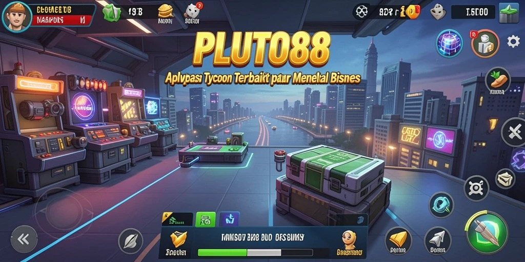 Tampilan gameplay PLUTO88 yang menantang dan menarik.