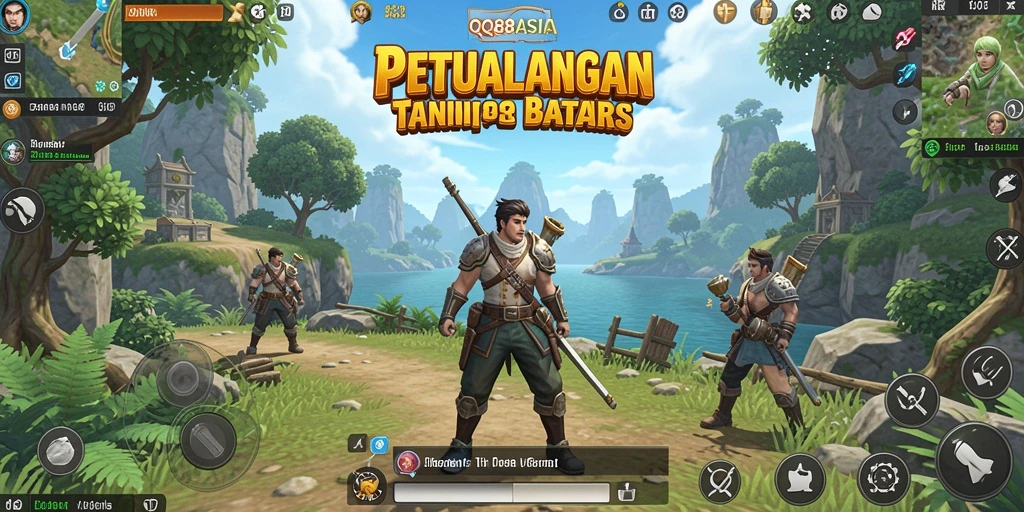Tampilan menakjubkan dari gameplay Open World di QQ88ASIA.
