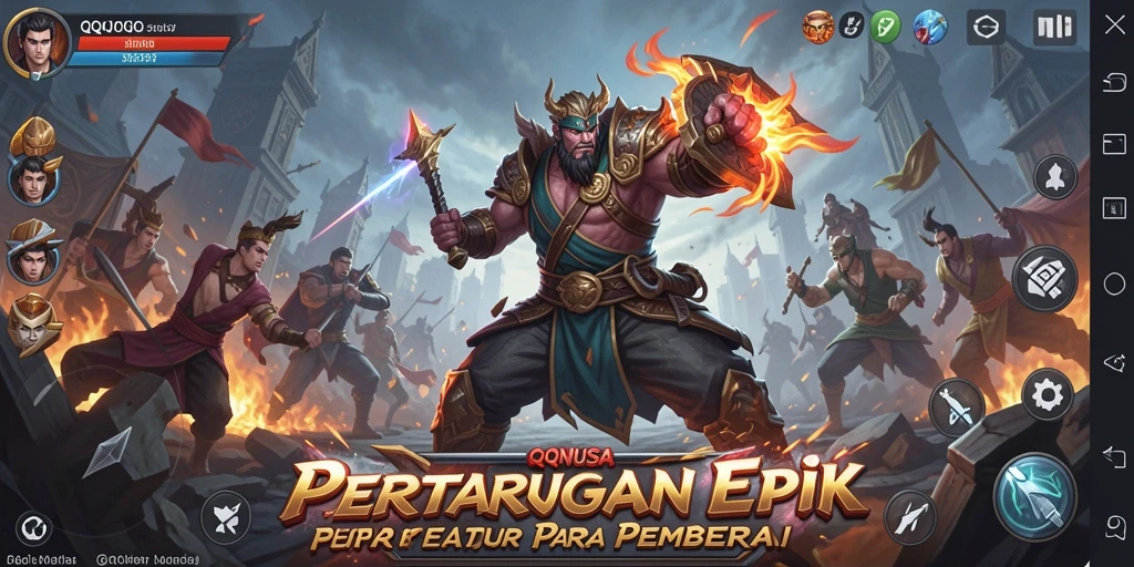 Tangkap aksi seru pertarungan di QQNUSA dengan grafis menakjubkan.