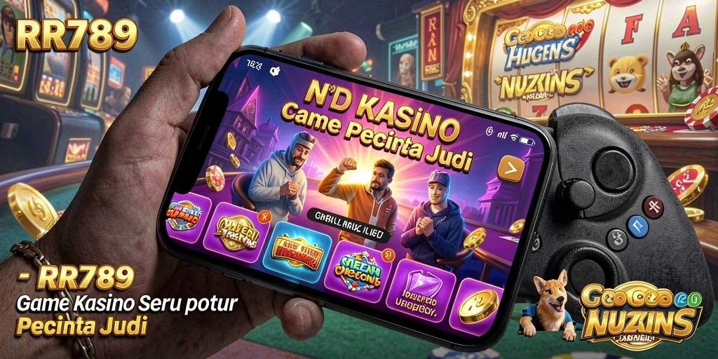 Tampilan permainan Kasino yang seru dan menghibur.