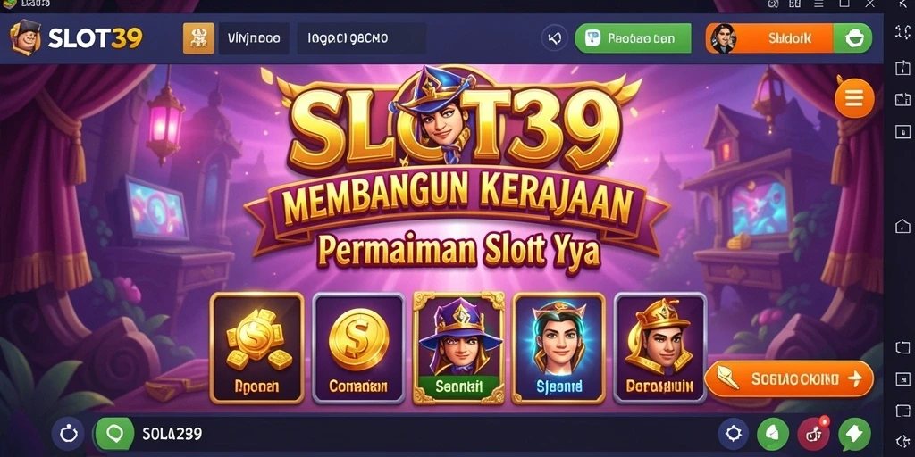 Tampilan gameplay SLOT39 yang menarik dan seru.