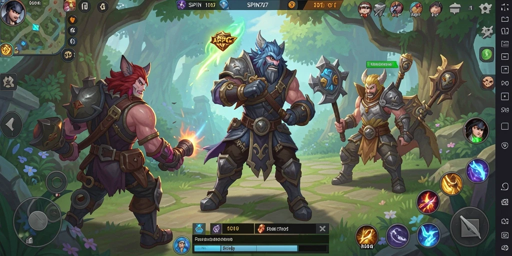 Gameplay seru dan menantang di SPIN707.