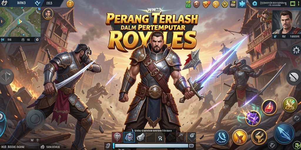 Gameplay memukau di WIN33 saat bertempur dalam Battle Royale.